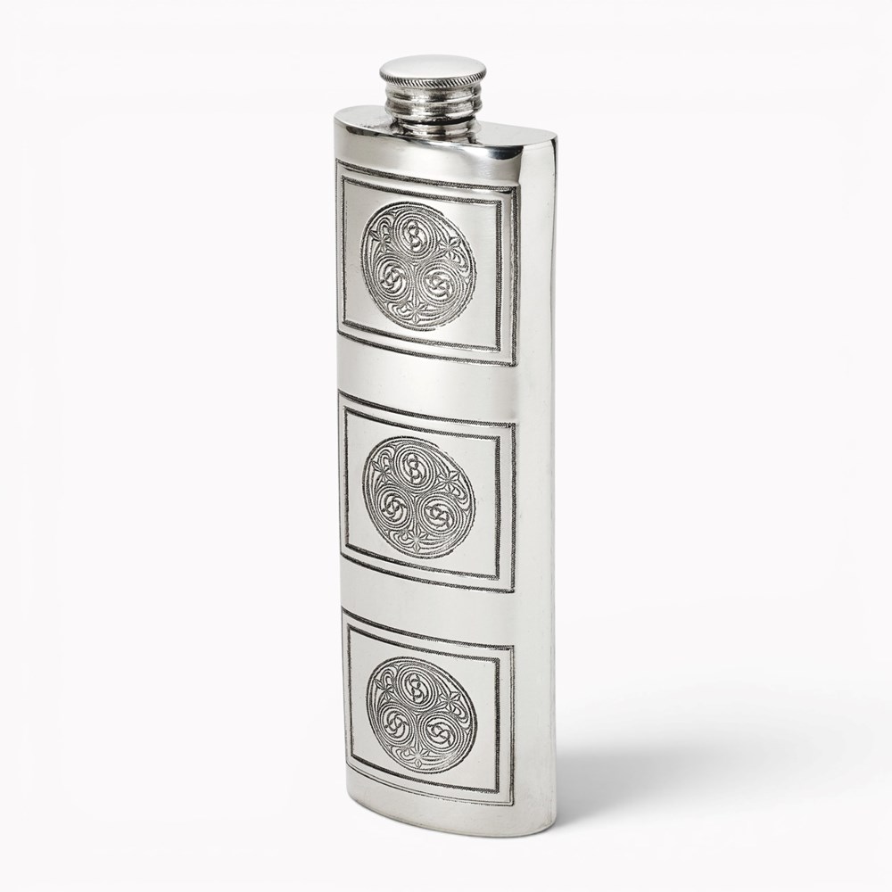 Kells Pewter 3oz Purse Flask Kells Pewter 3oz Purse Flask
