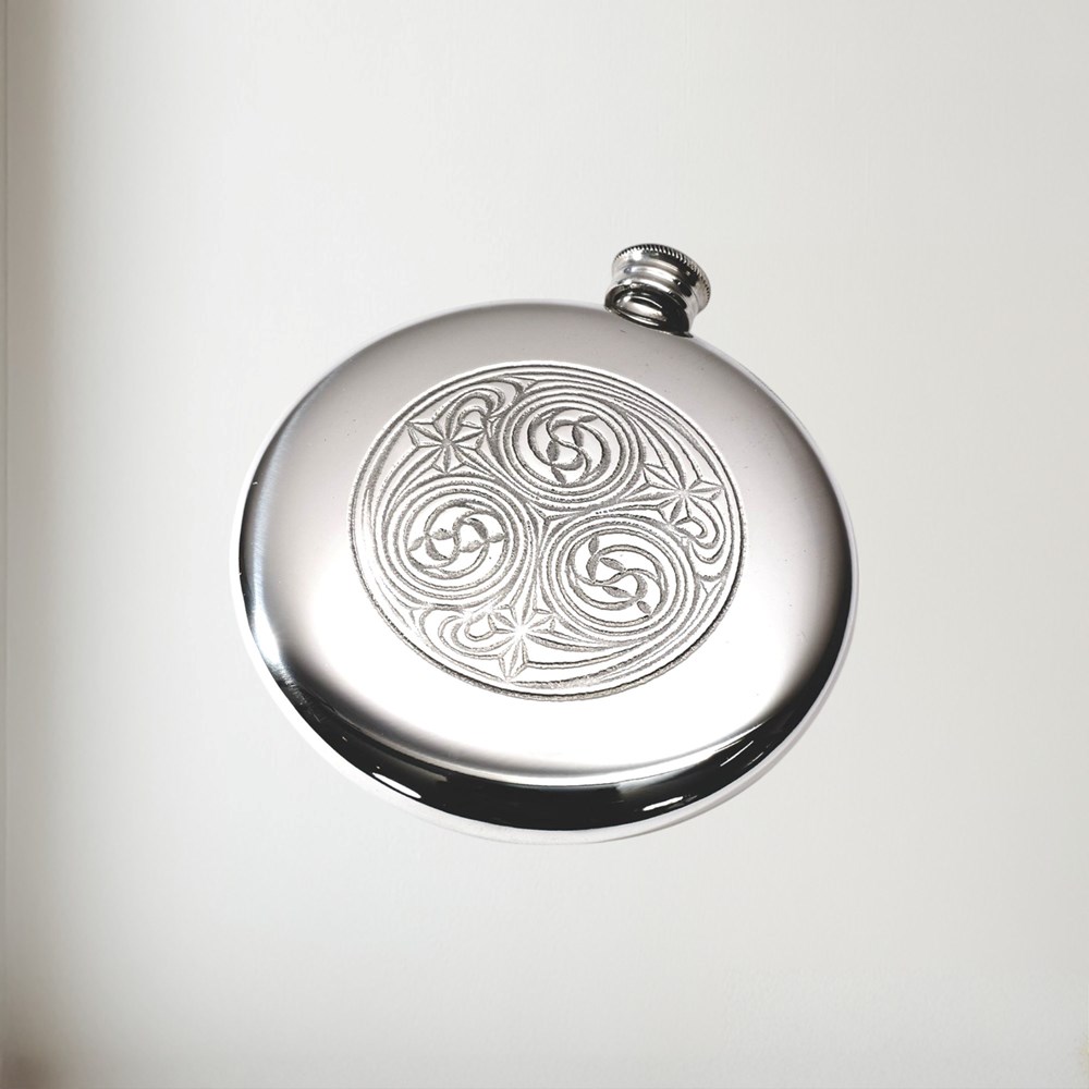 4oz Kells Pewter Sporran Flask