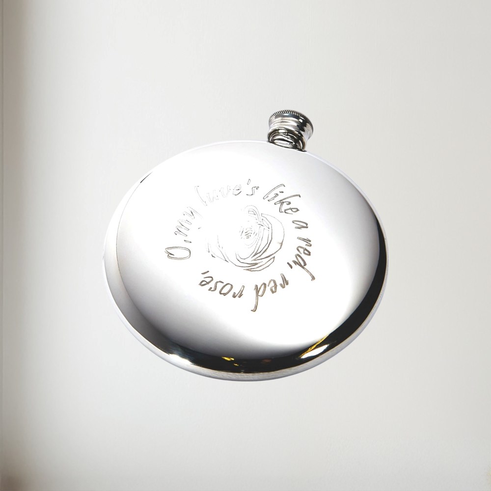 Red Red Rose Sporran Flask