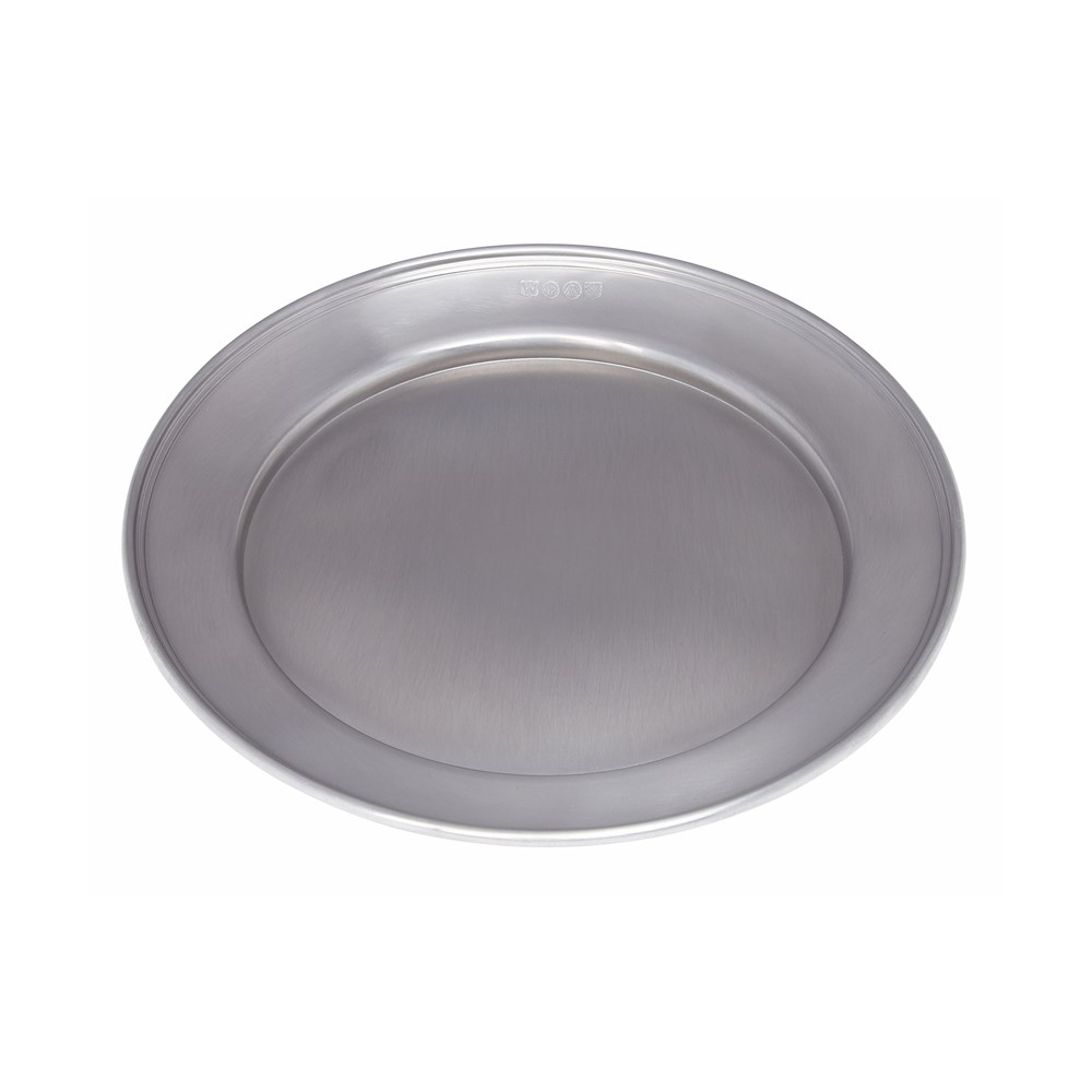 Medium Antique Finish Pewter Plate
