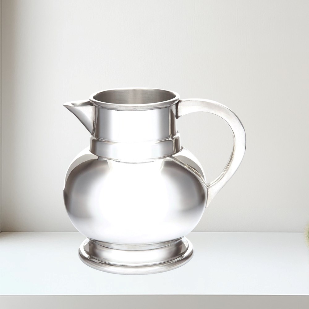 Medium Pewter Water Jug Beer Pitcher Pewter Water Jug Beer Pitcher
