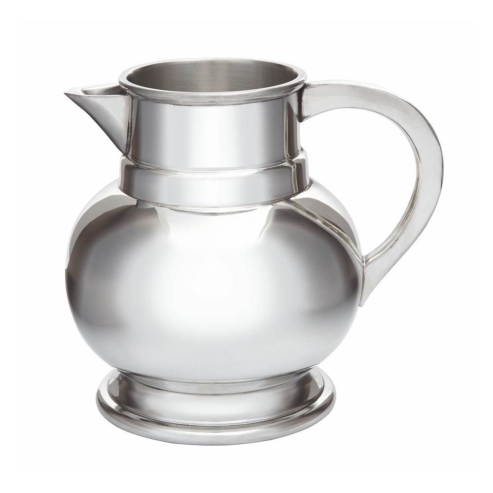 Medium Pewter Water Jug Beer Pitcher