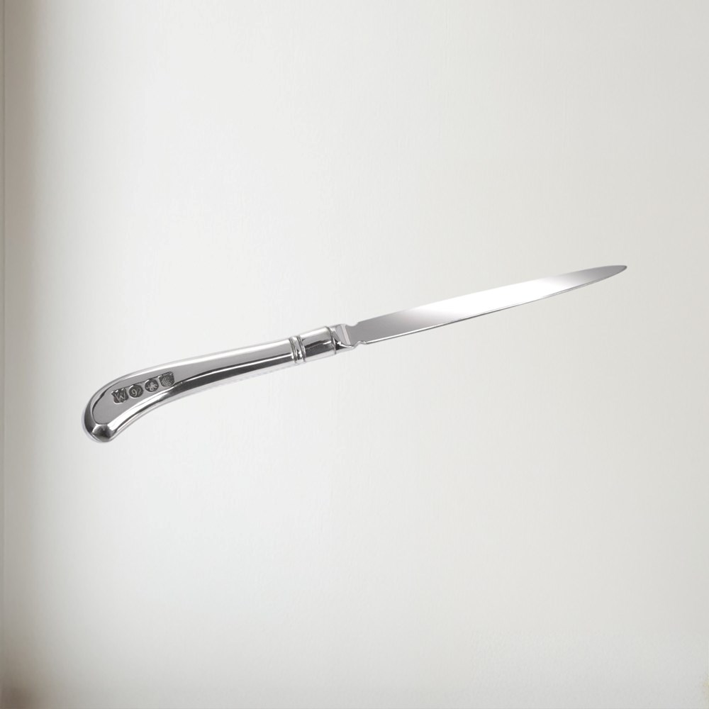 Cast Pewter And Stainless Steel Pistol Letter Opener Cast pewter and stainless steel Pistol Letter Opener