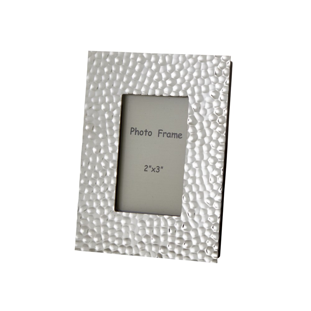 Hammered Pewter 2"X3" Mini Picture Frame