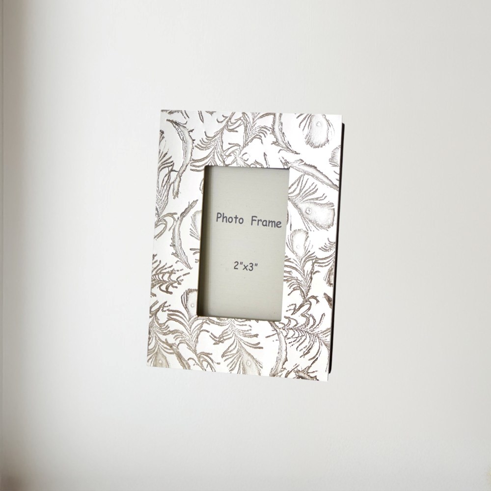 Peacock 2"X3" Mini Picture Frame