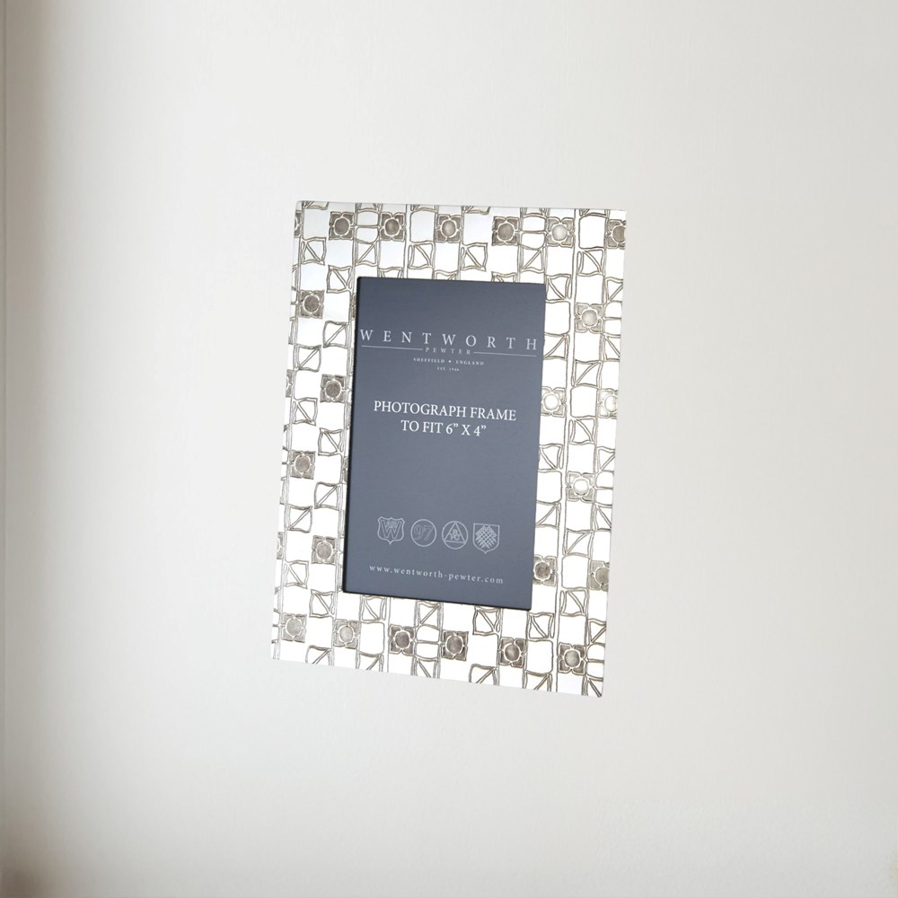 Knox Pewter 6"X4" Small Picture Frame