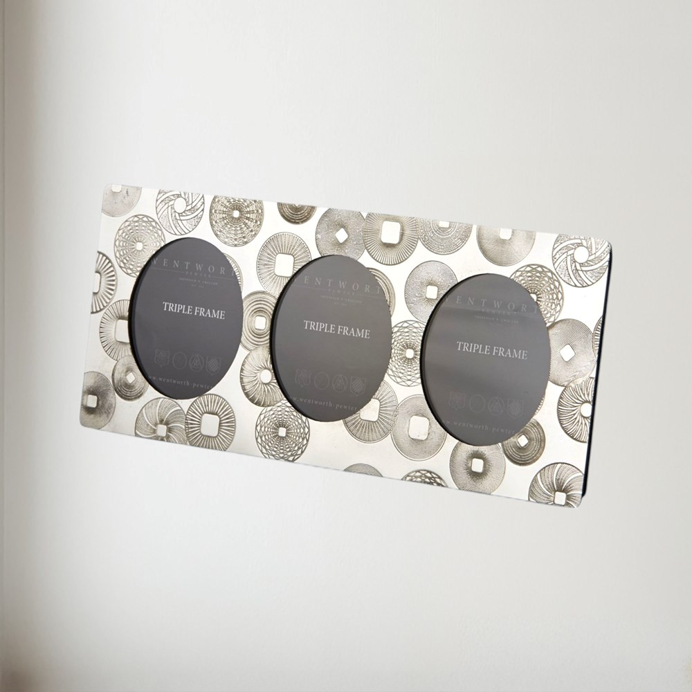 Millstones Triple Picture Frame