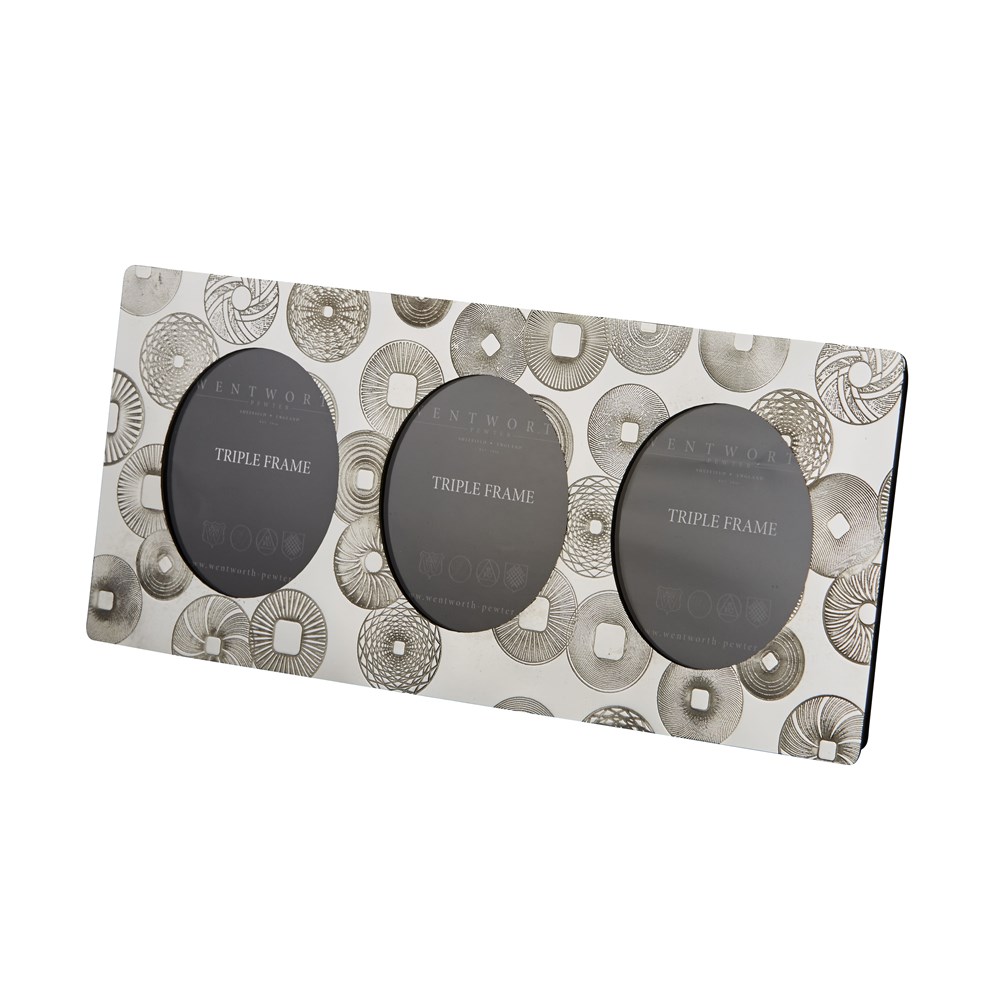 Millstones Triple Picture Frame