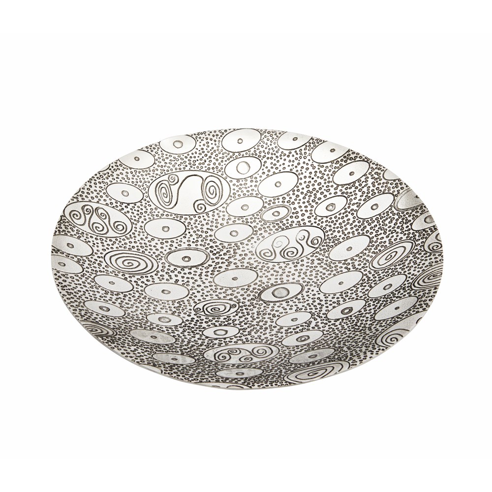 Ovals Pewter Bowl