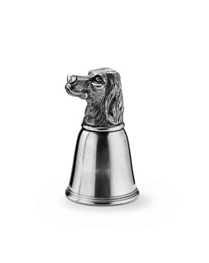 Pewter dog tumbler