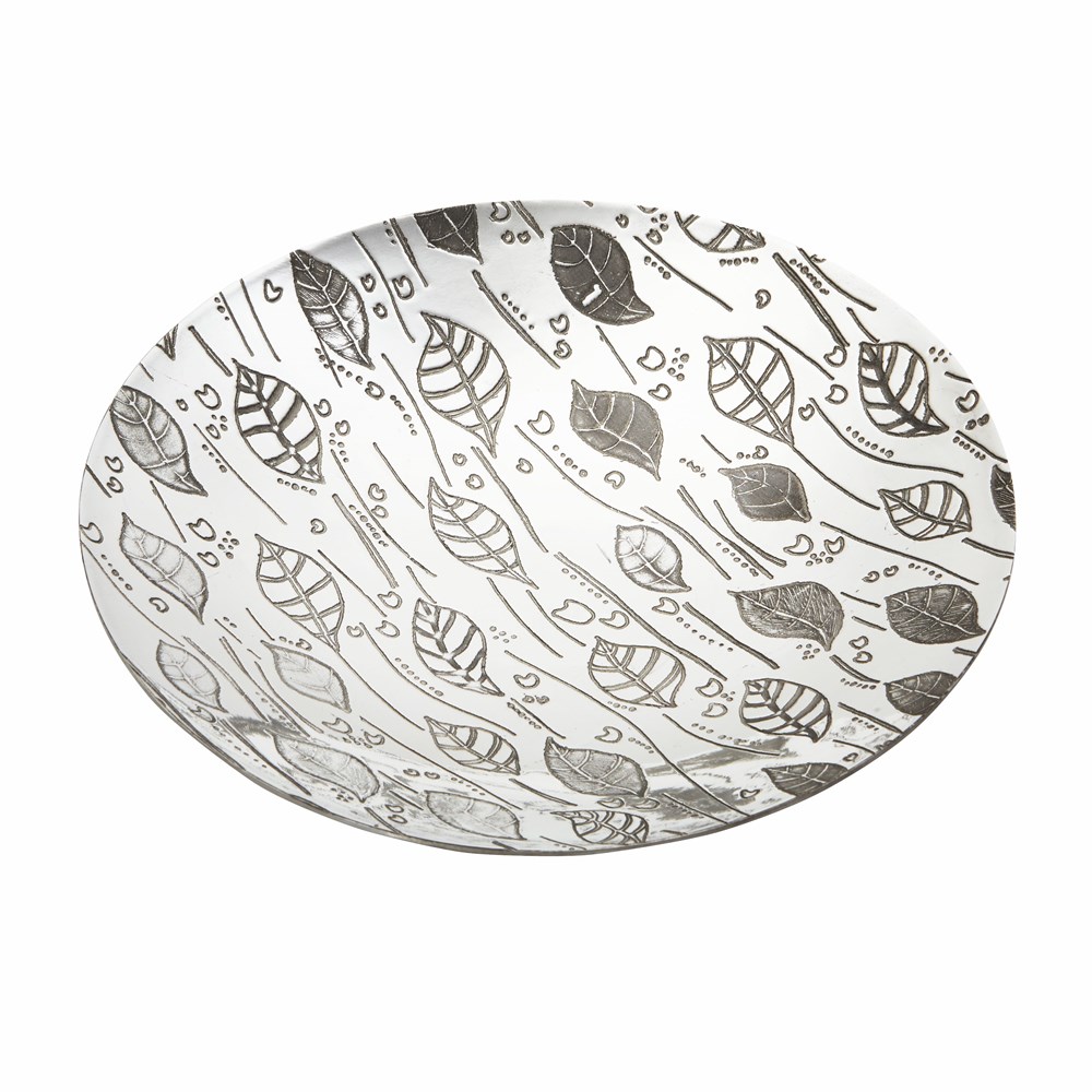 Leaf Pewter Bowl