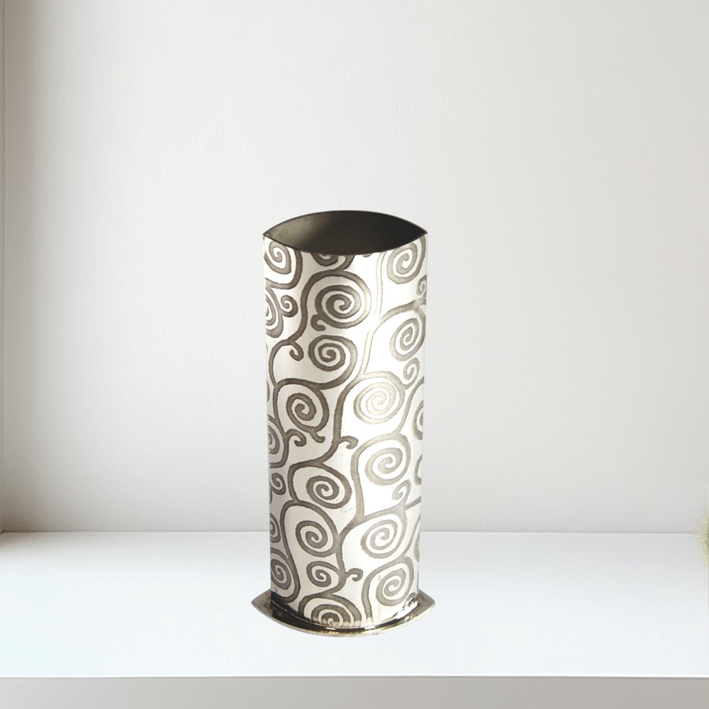 Tree Of Life Pewter Budvase