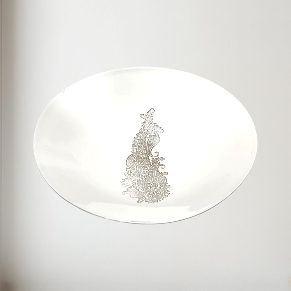 Paisley Pewter Bowl