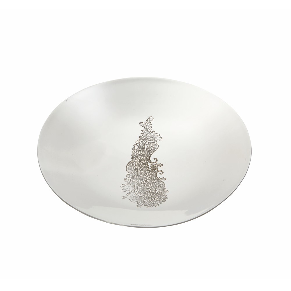 Paisley Pewter Bowl