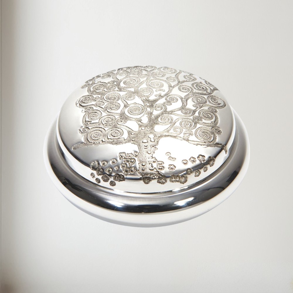 Tree Of Life Tree Pewter Trinket Box