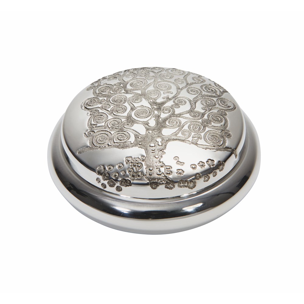 Tree Of Life Tree Pewter Trinket Box