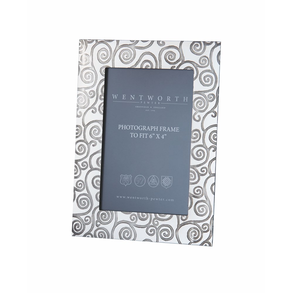 Tree Of Life 6"X4" Pewter Picture Frame