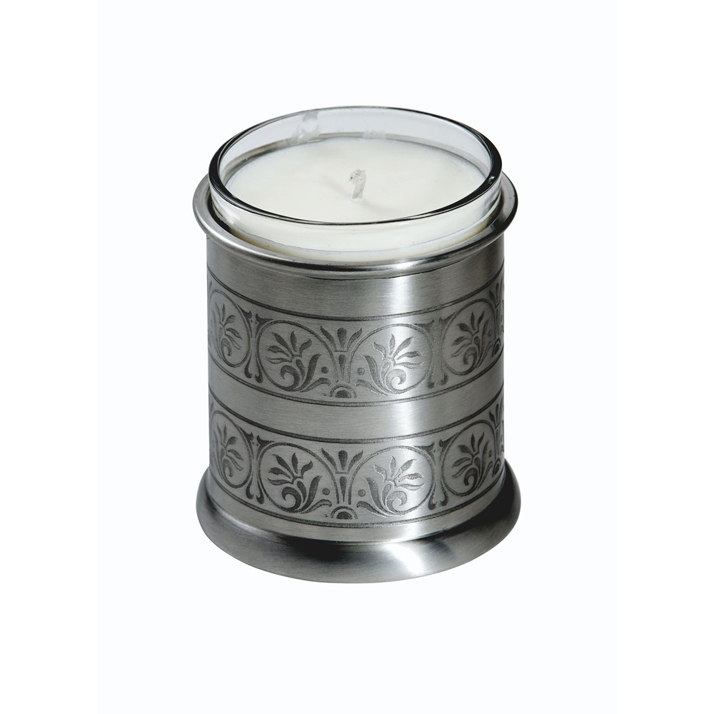 Medieval Antique Finish Pewter Candle Votive