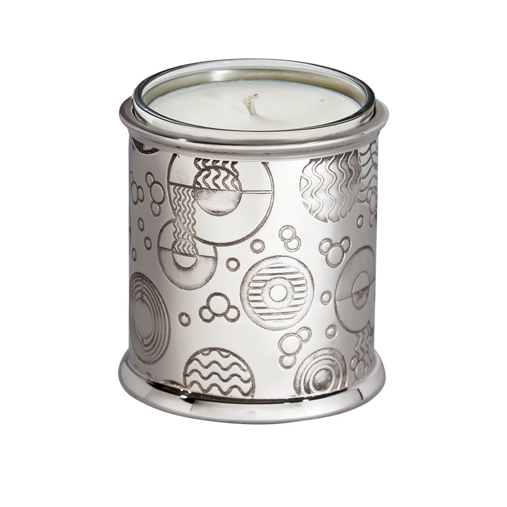 Retro Pewter Candle Votive