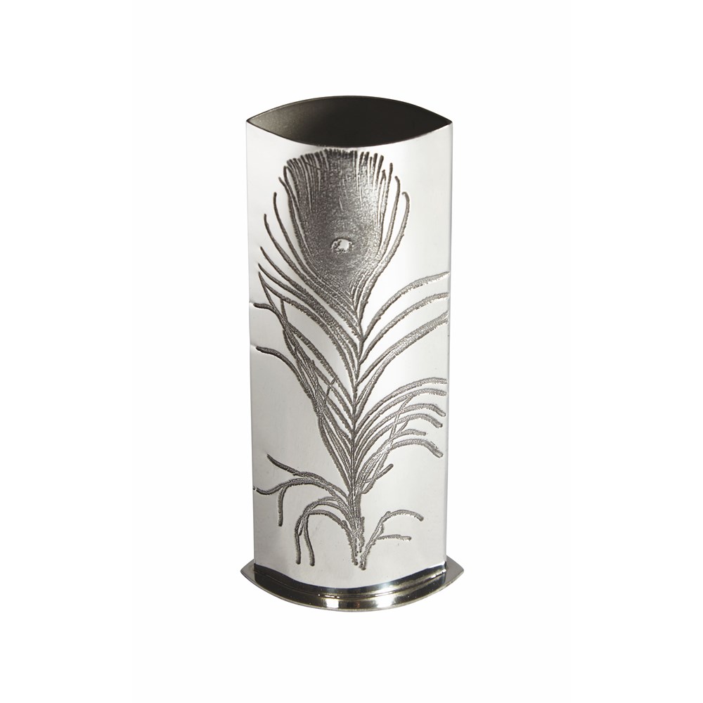 Peacock Pewter Budvase