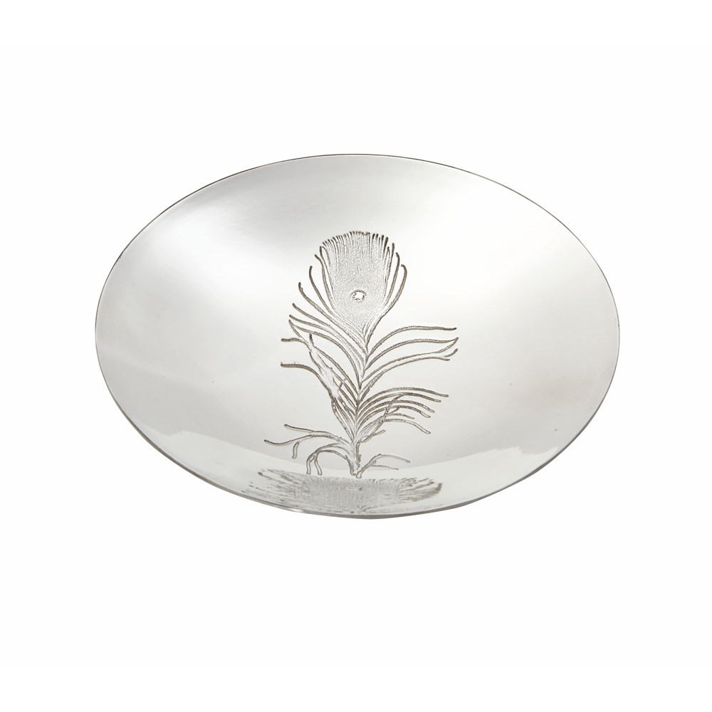 Peacock Pewter Bowl