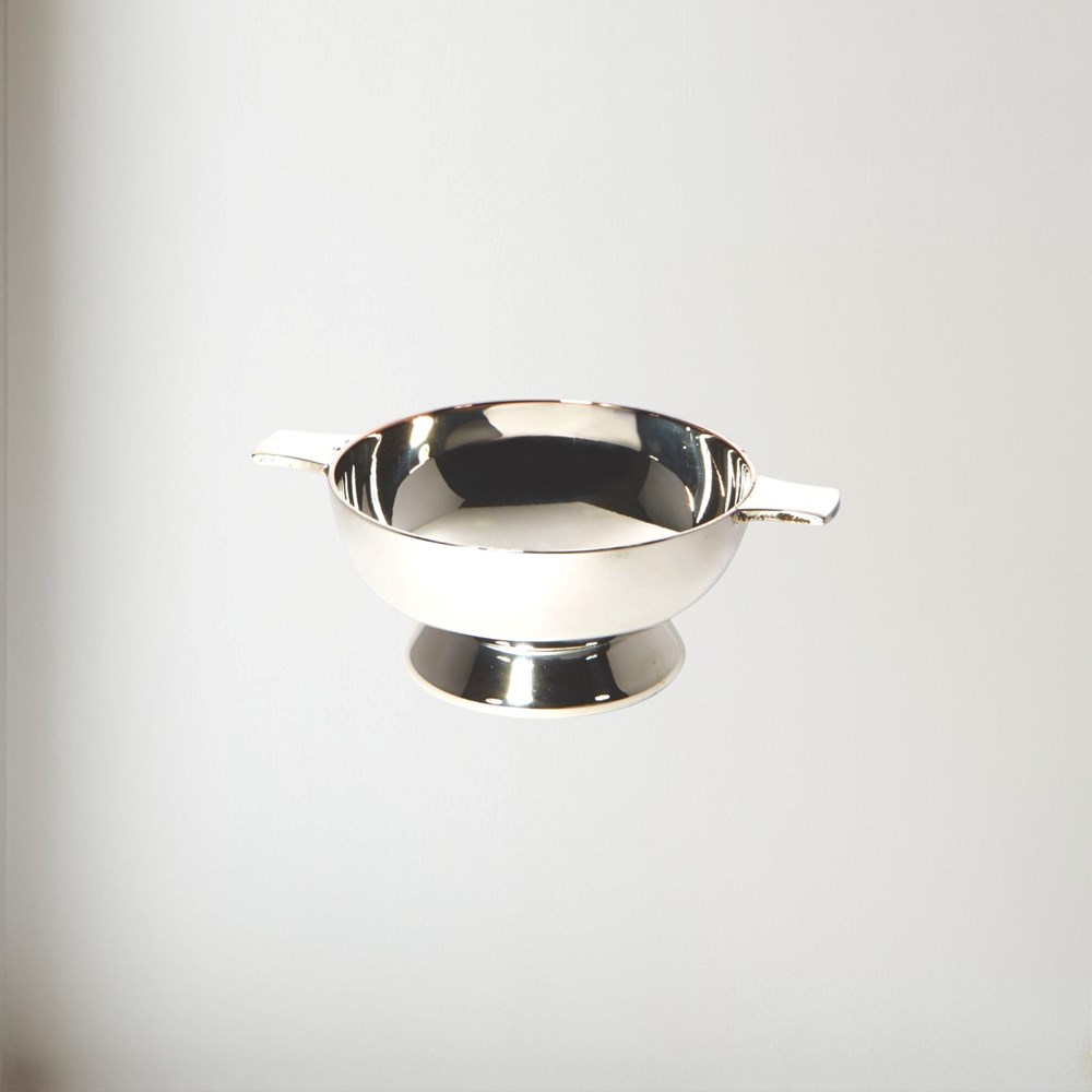 2" Plain Silver Plated Quaich