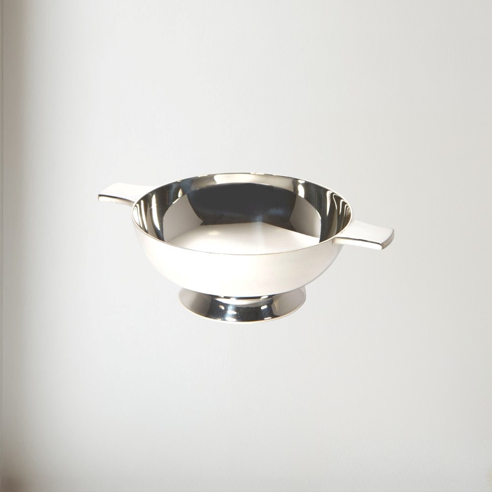 3" Plain Silver Plated Quaich