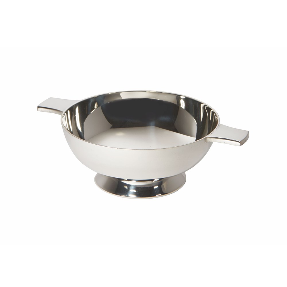 3" Plain Silver Plated Quaich