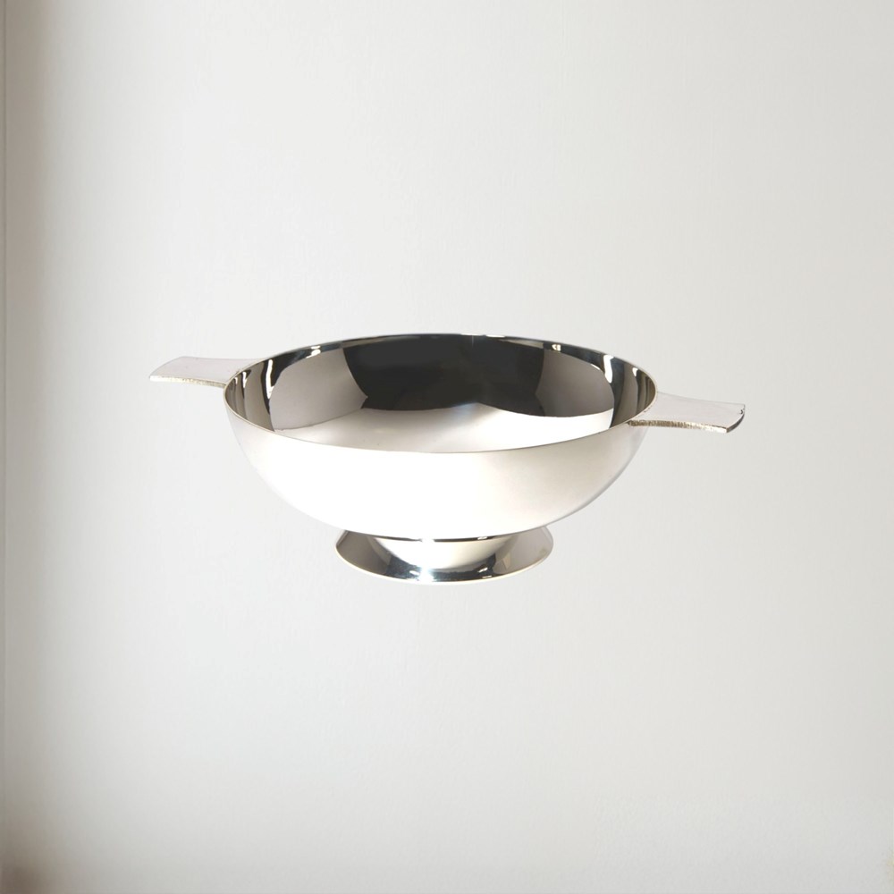 5" Plain Silver Plated Quaich