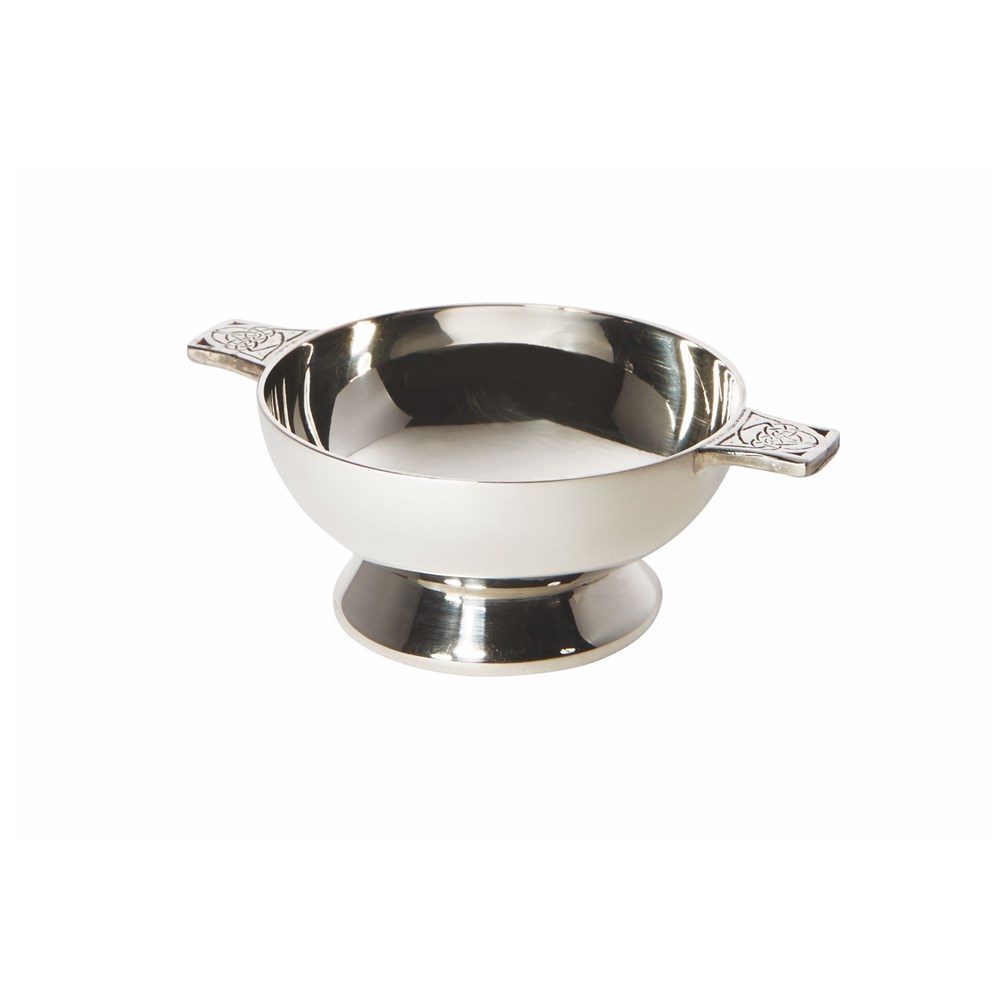 2" Celtic Silver Plated Quaich