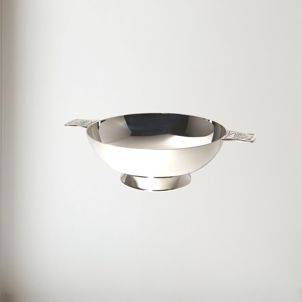 5" Celtic Silver Plated Quaich