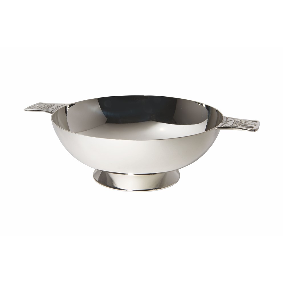 5" Celtic Silver Plated Quaich