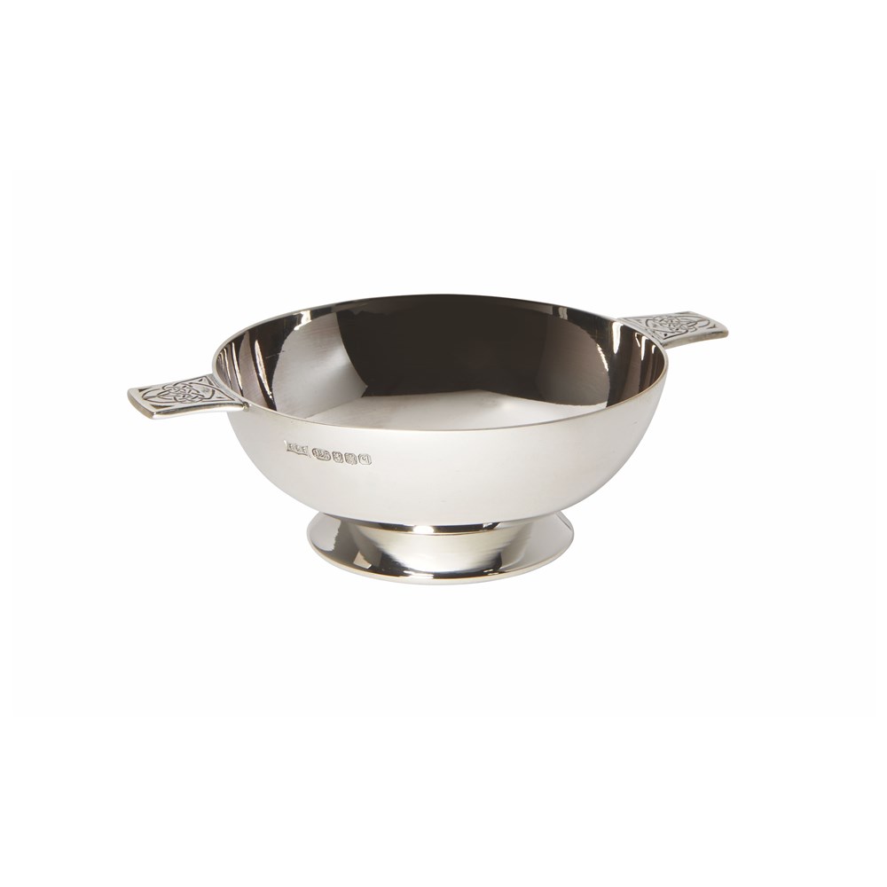 Sterling Silver 3 inch quaich