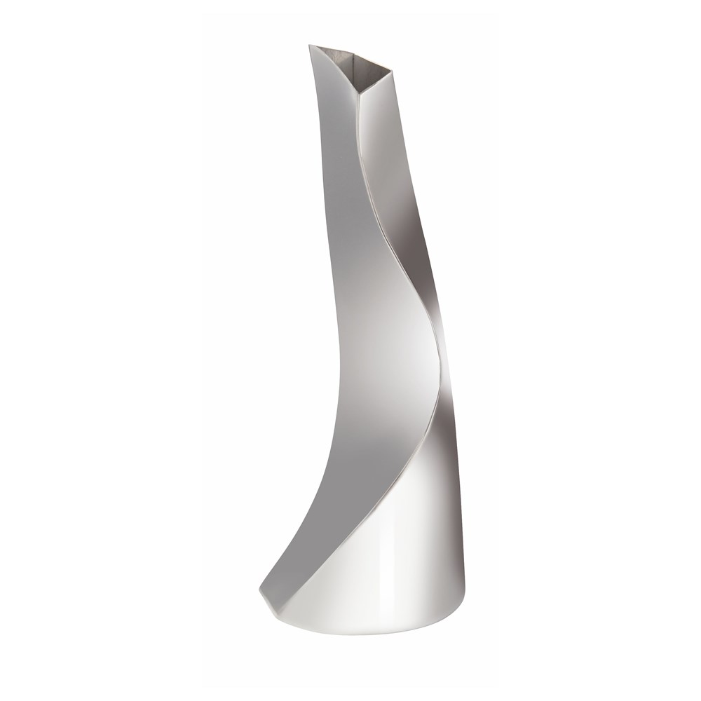 Medium Twist Pewter Vase By Catherine Tutt