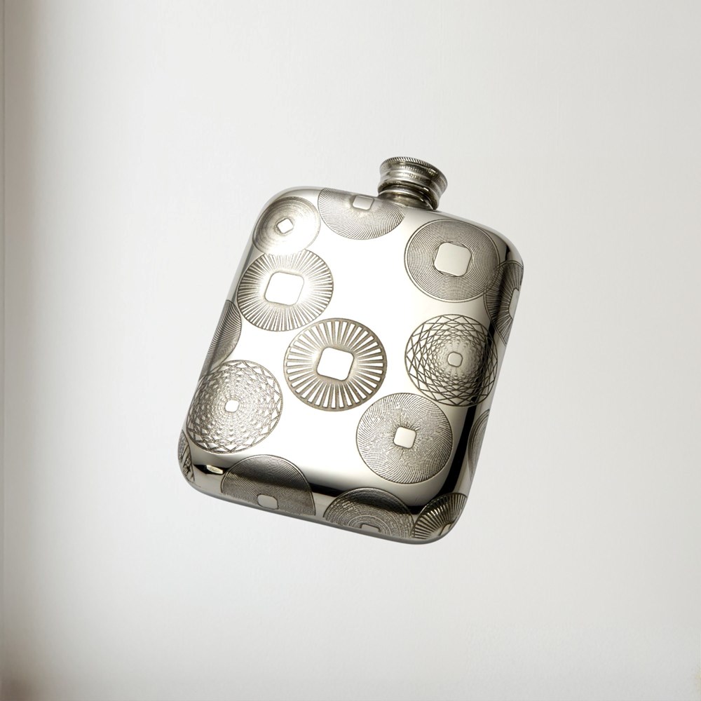 Millstones 4oz Pocket Flask Millstones  pocket flask