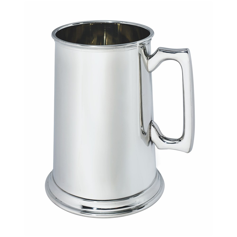 Plain Giant Three Pint Pewter Tankard