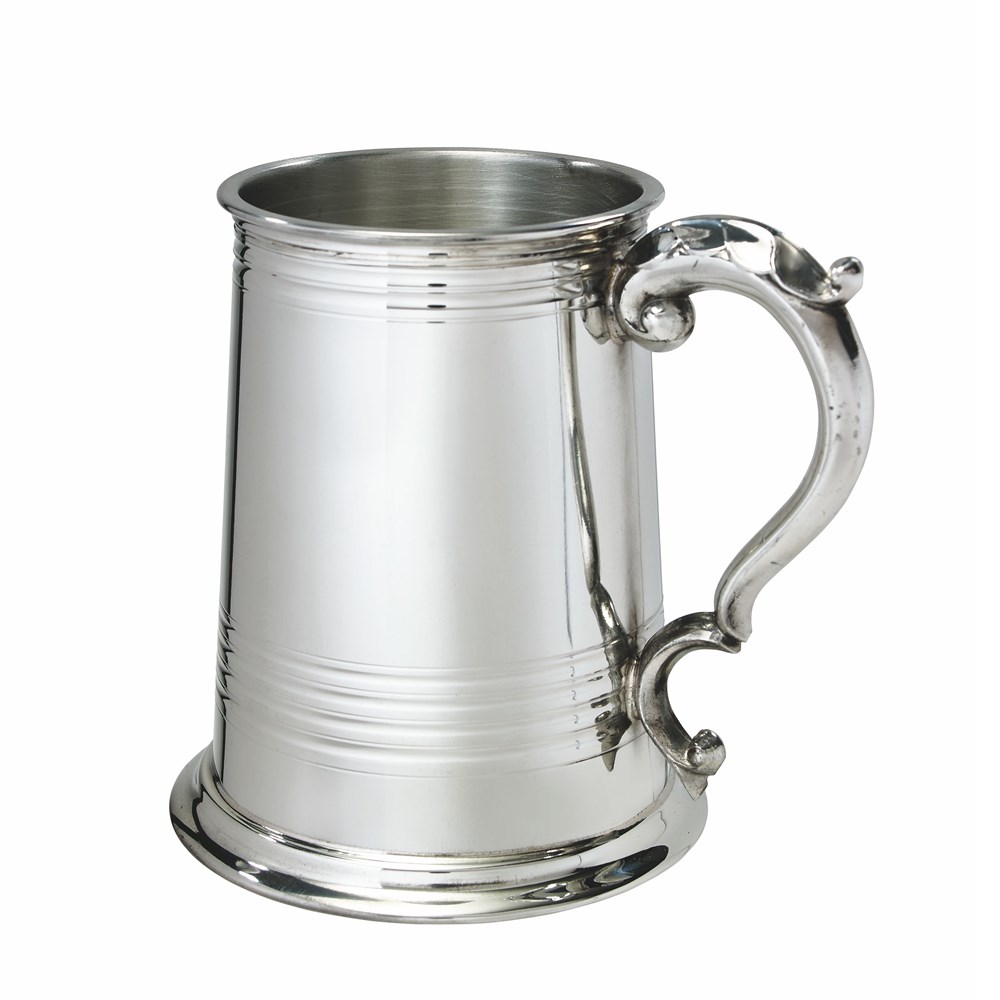 Worcester One Pint Pewter Tankard