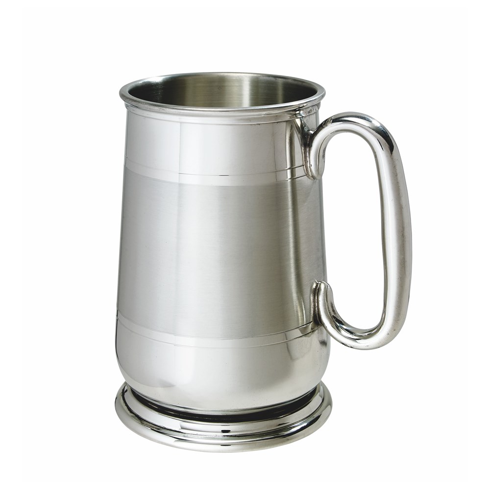 Part Satin One Pint Pewter Howard Tankard