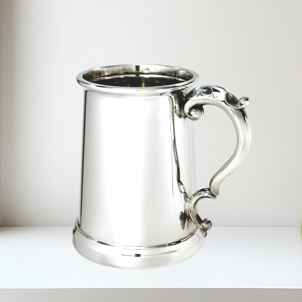 Gloucester One Pint Pewter Tankard