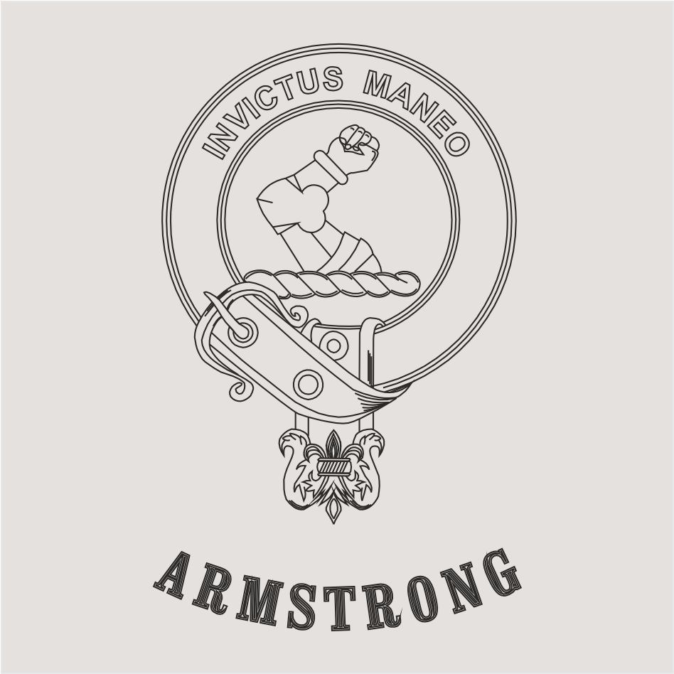 Clan crest Armstrong Choose your Product Clan crest Armstrong Choose your Product