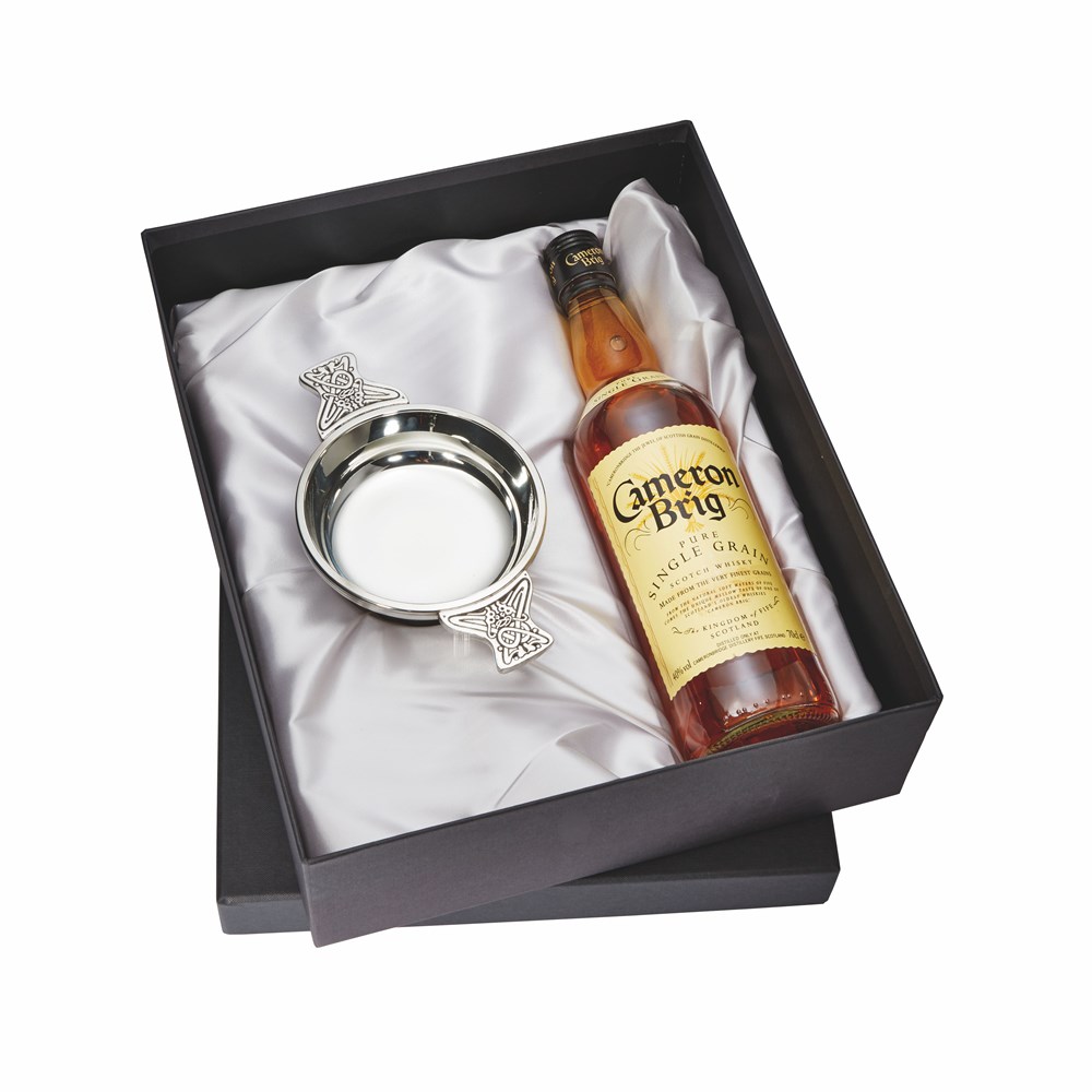 Box To Take Large Quaich And Bottle Of Whisky Box Only