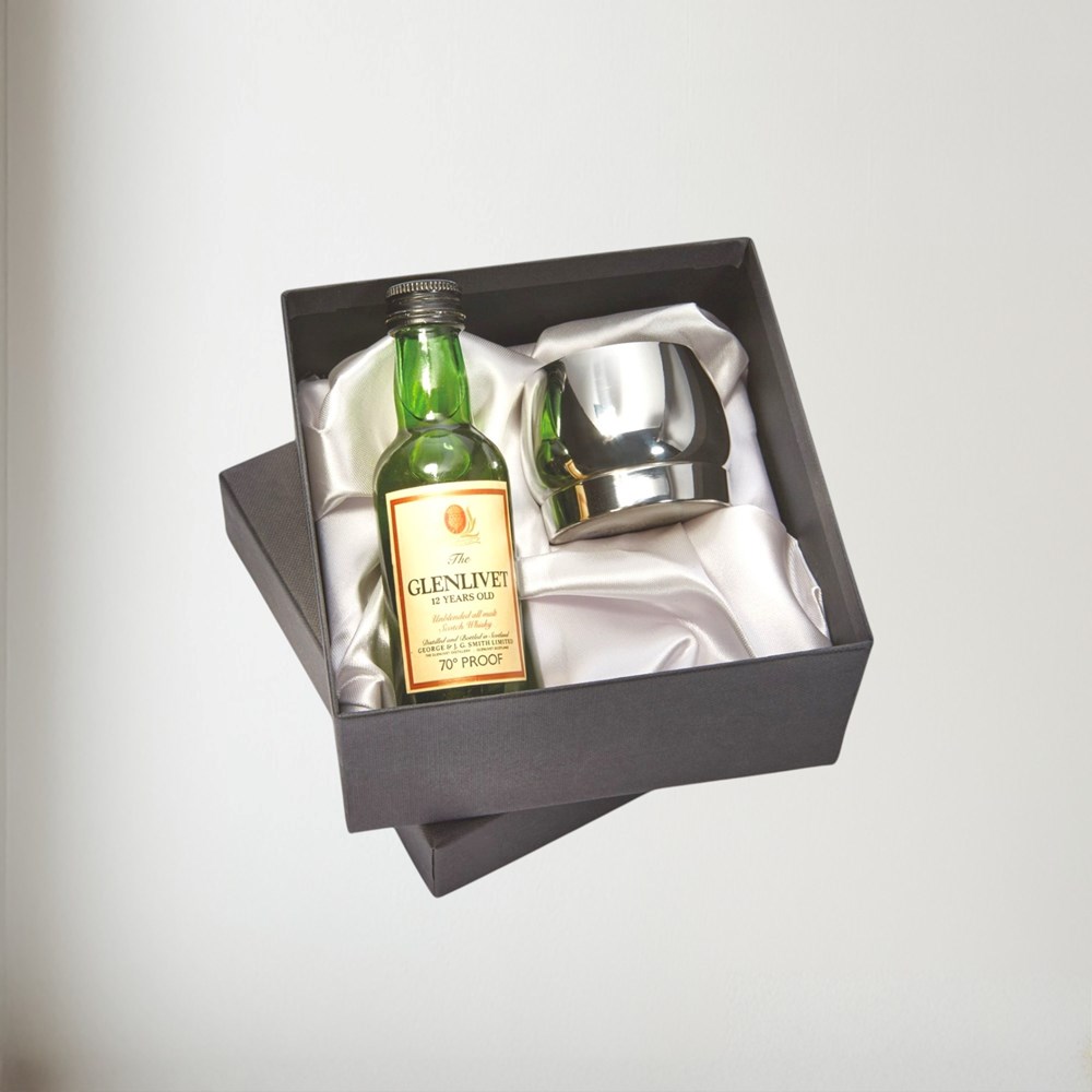 Box For Whisky Tot And Minature Box Only