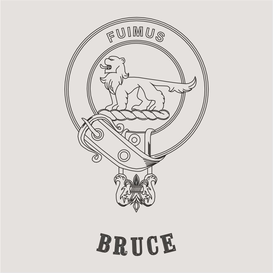 Clan crest Bruce Choose your Product Clan crest Bruce Choose your Product
