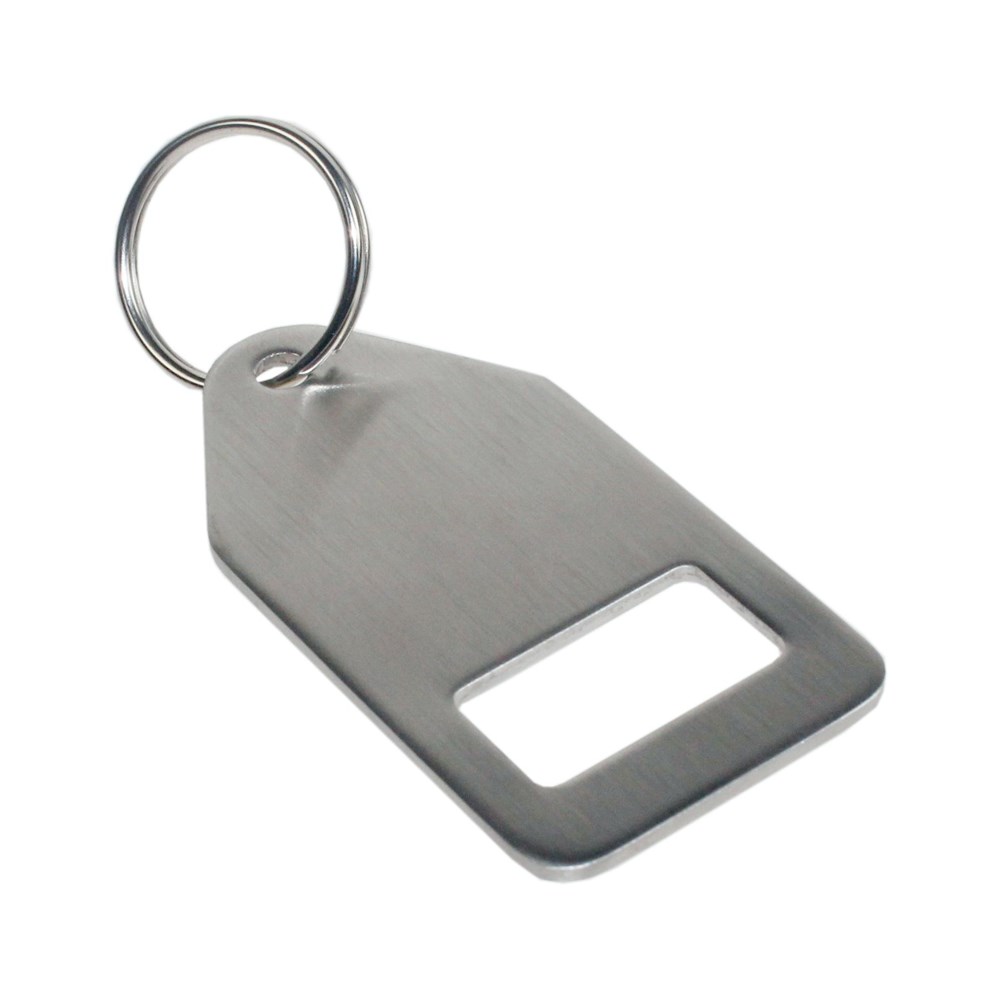 Stainless Steel Bottle Opener Keyring