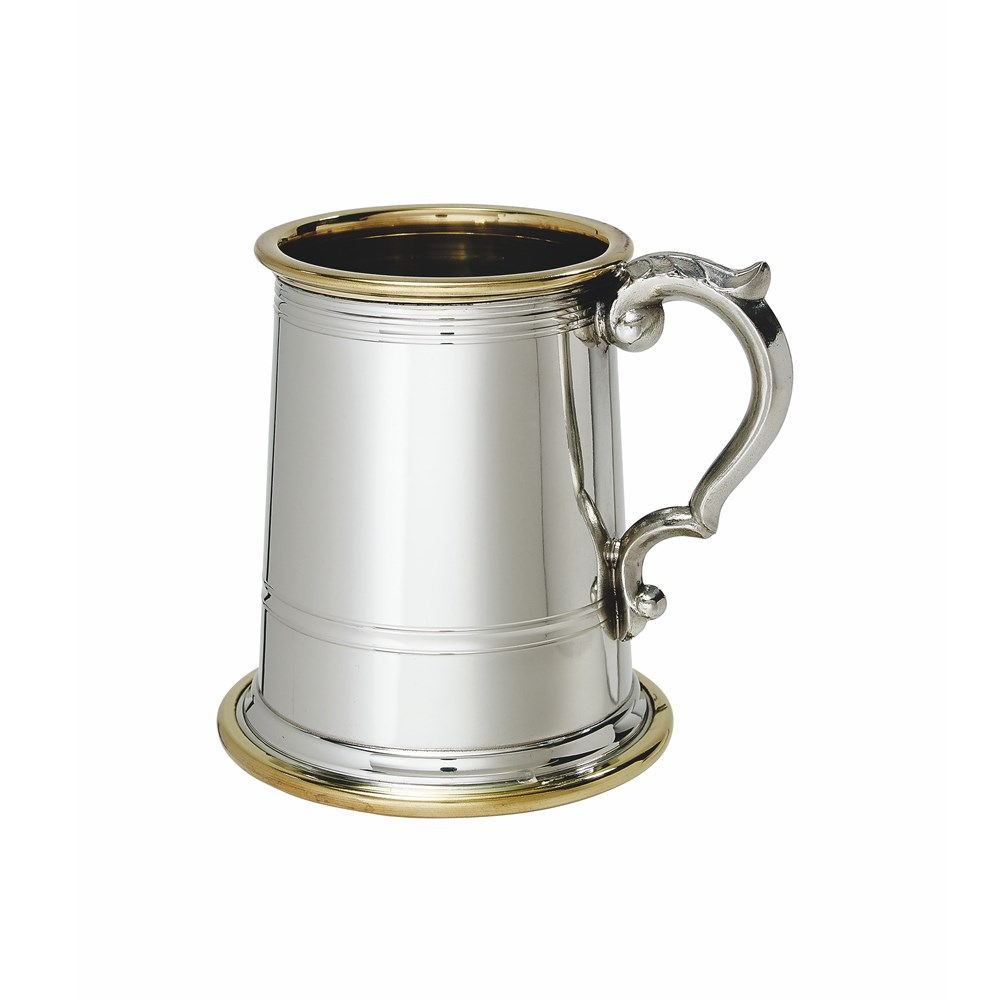 Half Pint Wortley Pewter Tankard