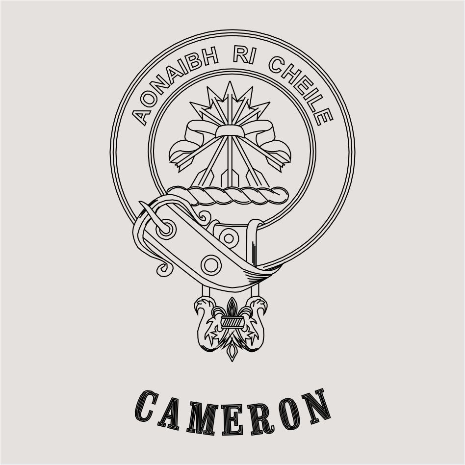 Clan crest Cameron Choose your Product Clan crest Cameron Choose your Product