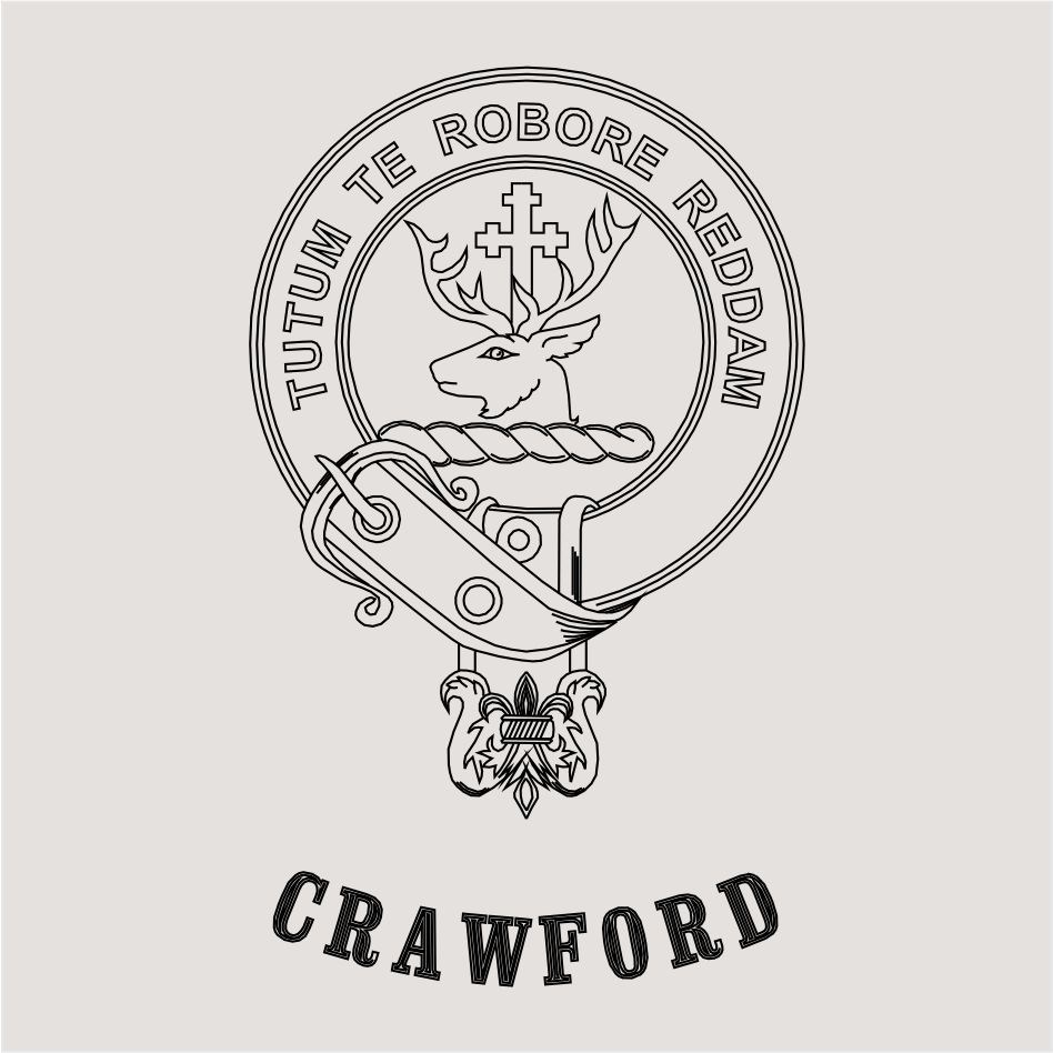 Clan crest Crawford Choose your Product Clan crest Crawford Choose your Product