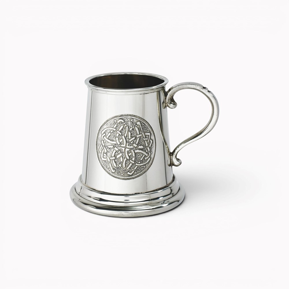 Celtic Circle Quarter Pint Pewter Baby Mug Celtic Circle Quarter Pint Pewter Baby Mug