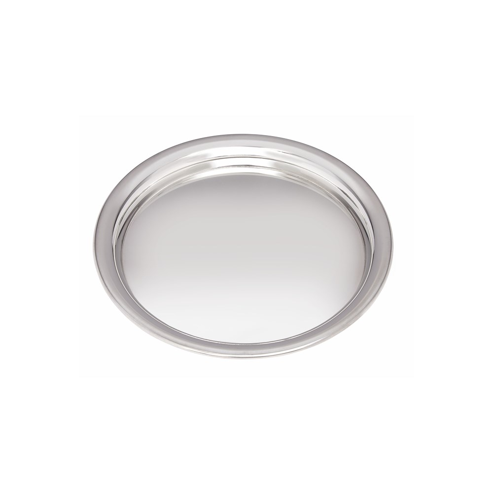 Small 170Mm Round Pewter Tray