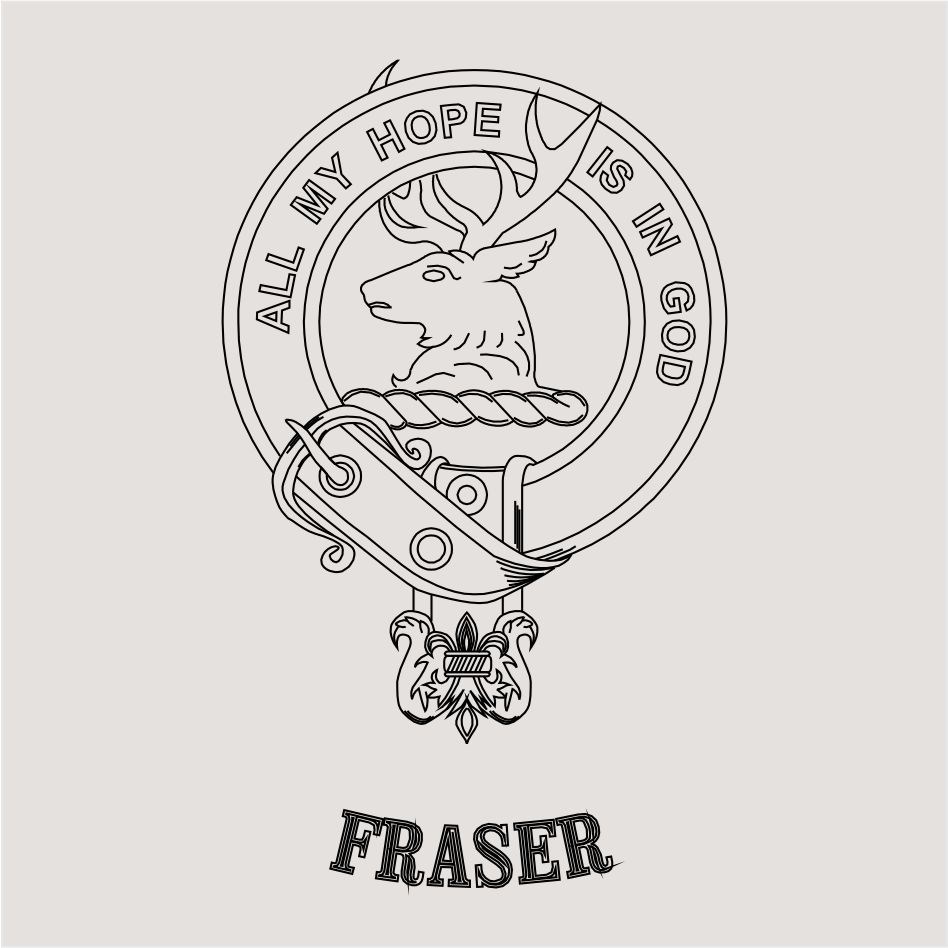 Clan crest Fraser Choose your Product Clan crest Fraser Choose your Product